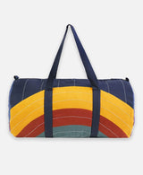 Anchal weekender duffle bag in rainbow colors.  great grad gift.