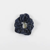 Navy Anchal scrunchie.  Great gift for teen girls..