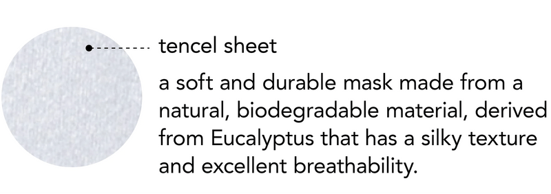 Lapcos sheet mask description.