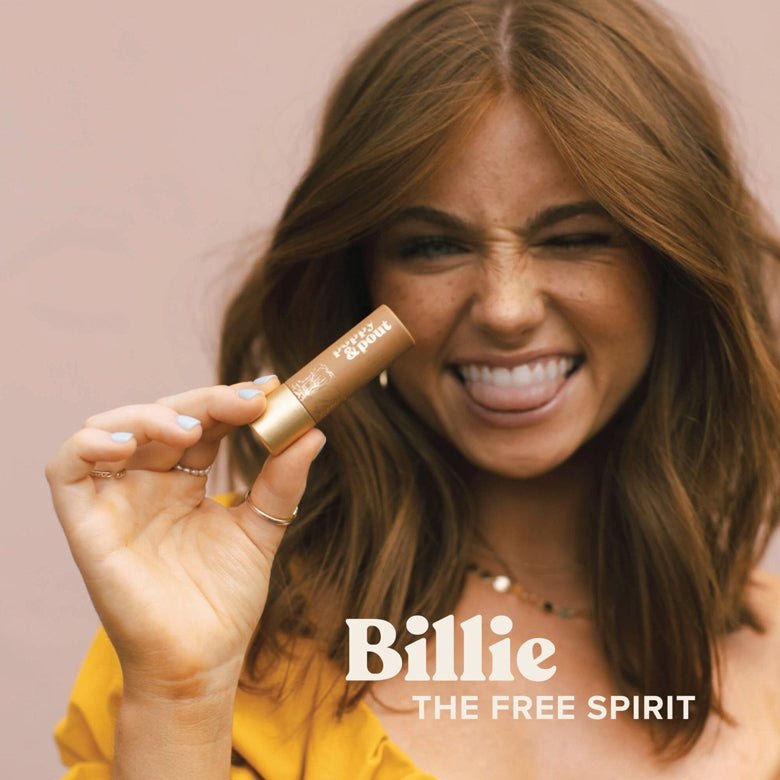 Billie, the free spirit lip tint from Poppy & Pout.