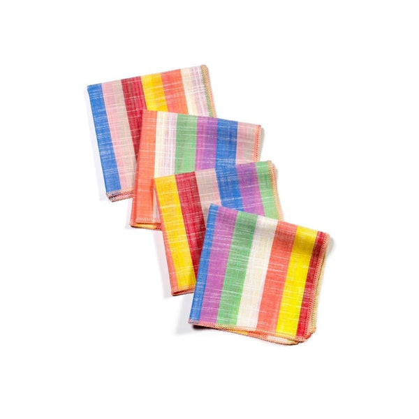 Rainbow Sherbet Cocktail Napkins