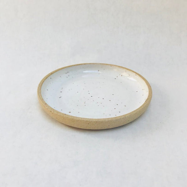 A simple yet beautiful handmade small dish. Perfect catchall for jewelry. Gift with a pair of earrings or a bracelet.